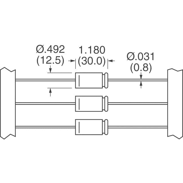 MAL213818221E3 Vishay Beyschlag/Draloric/BC Components  Aluminum Electrolytic Capacitors